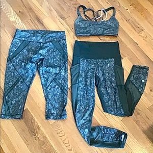 Lululemon 3 Piece Set Sz 4